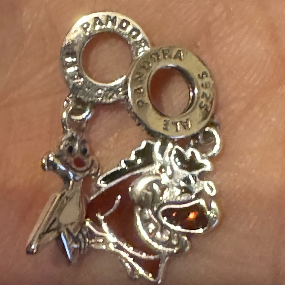 Pandora Lion King Timon & Pumbaa Charm Set - Picture 2 of 2